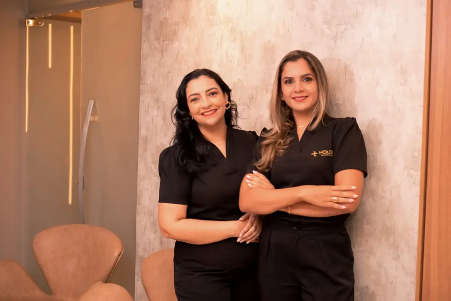 Equipe de atendimento do Instituto Holos